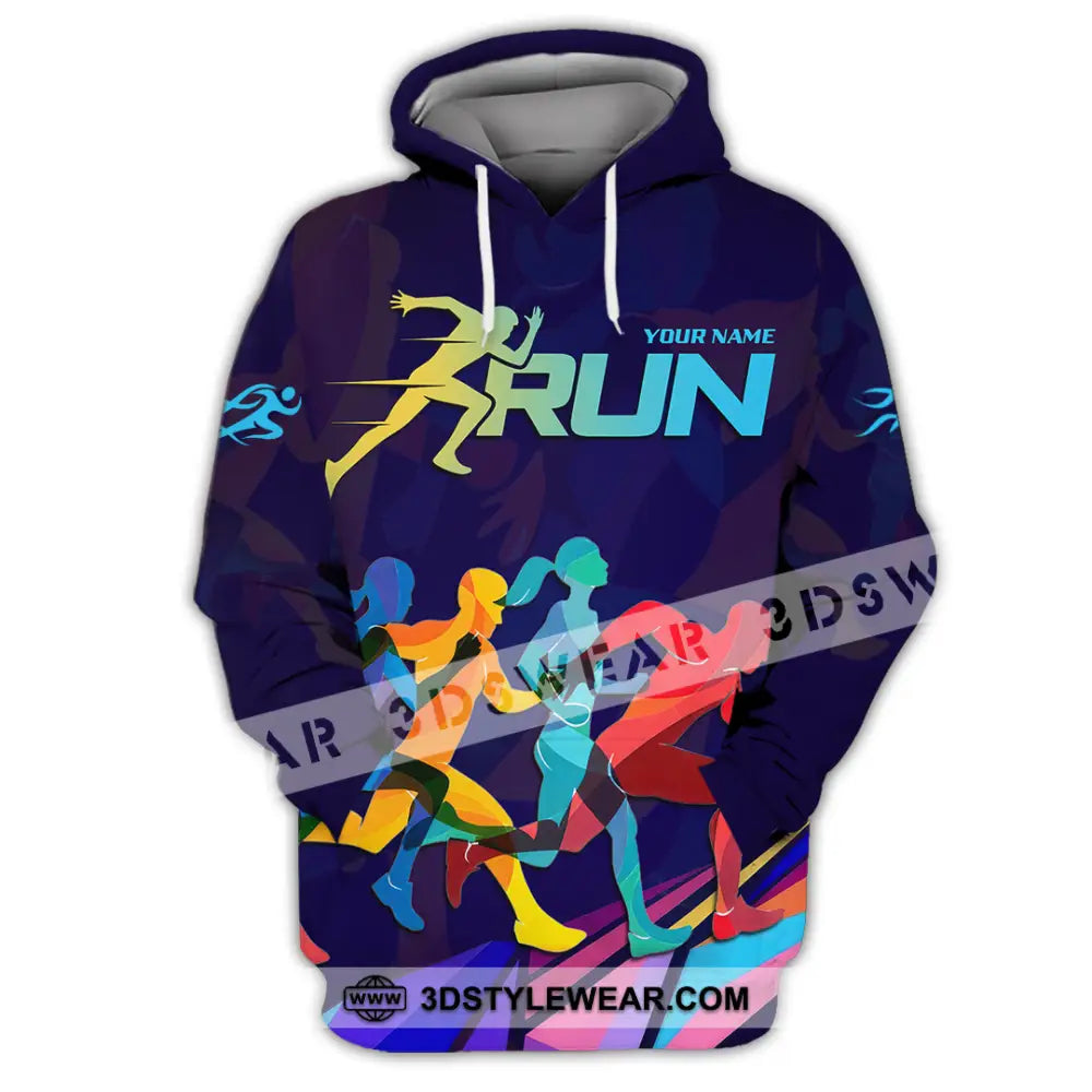 Unisex Shirt - Custom Running 3D Shirt - Hoodie / S - T-shirt