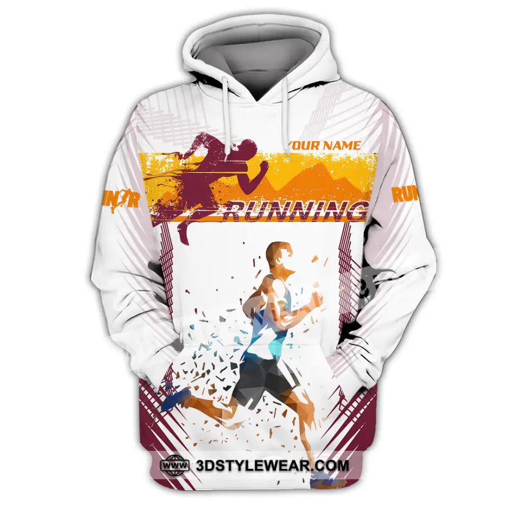 Unisex Shirt - Custom Running 3D Shirt - Hoodie / S - T-shirt