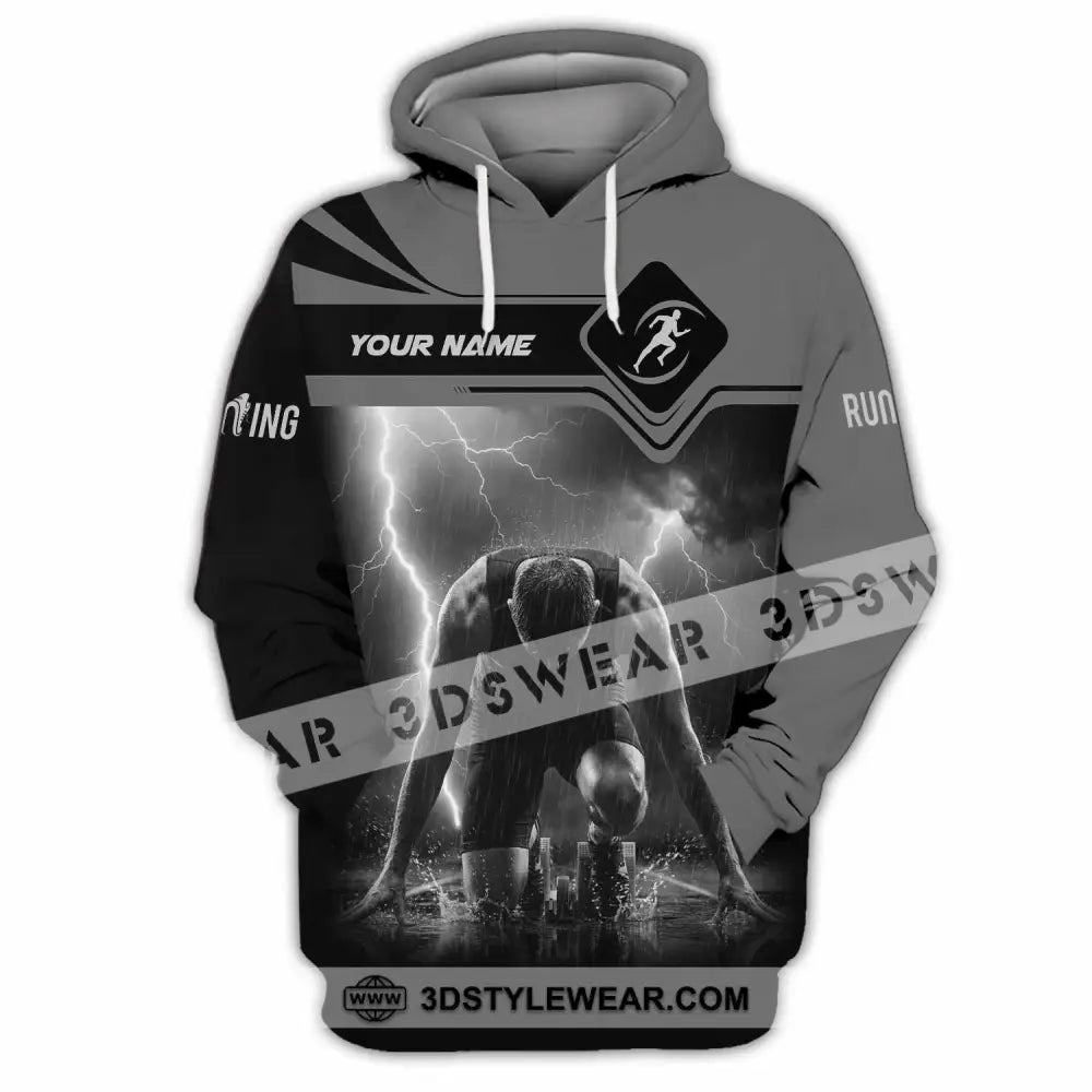 Unisex Shirt - Custom Running 3D Shirt - Hoodie / S - T-shirt