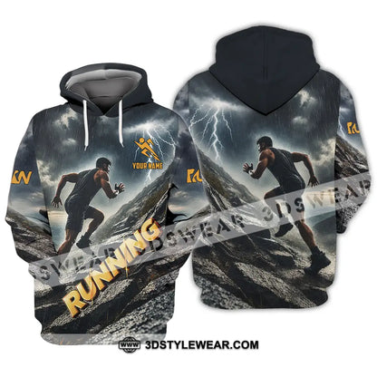 Unisex Shirt - Custom Running 3D Shirt - Hoodie / S - T-shirt