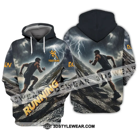 Unisex Shirt - Custom Running 3D Shirt style option 4
