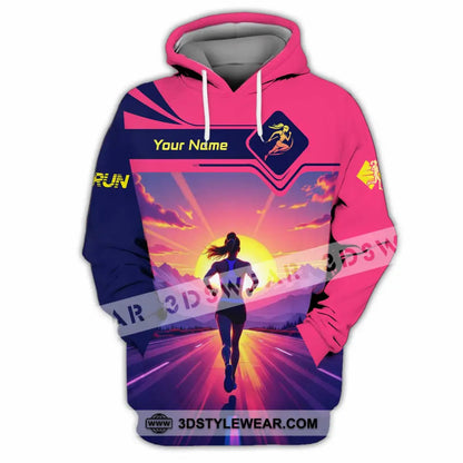 Unisex Shirt - Custom Running 3D Shirt - Hoodie / S - T-shirt