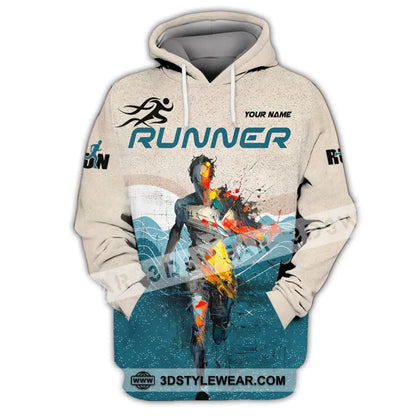 Unisex Shirt - Custom Running 3D Shirt - Hoodie / S - T-shirt