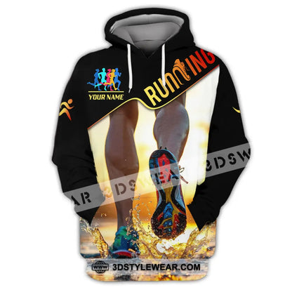 Unisex Shirt - Custom Running 3D Shirt - Hoodie / S - T-shirt