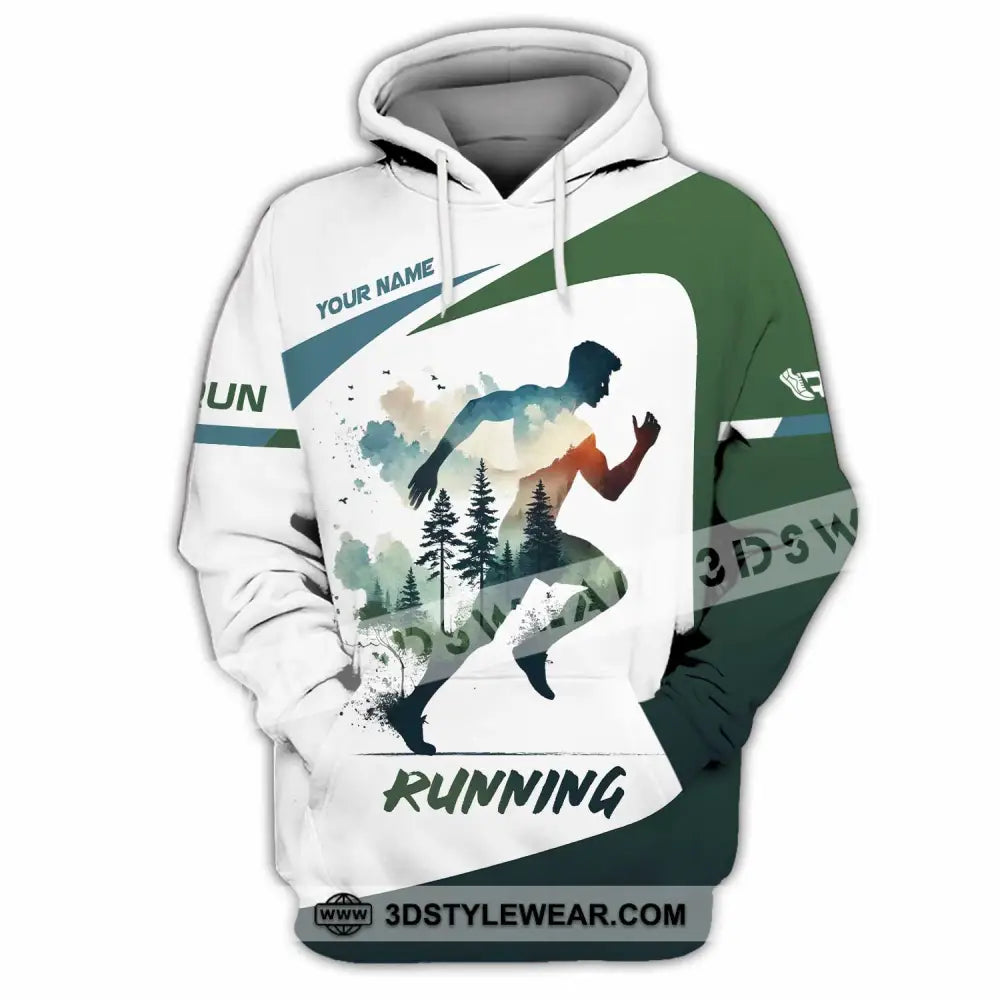 Unisex Shirt - Custom Running 3D Shirt - Hoodie / S - T-shirt