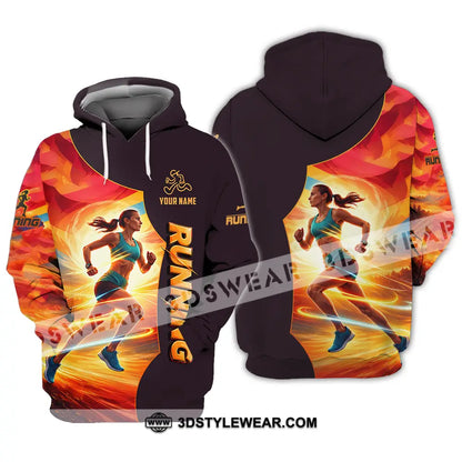 Unisex Shirt - Custom Running 3D Shirt - Hoodie / S - T-shirt