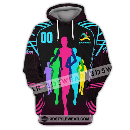 Unisex Shirt - Custom Running 3D Shirt - Hoodie / S - T-shirt