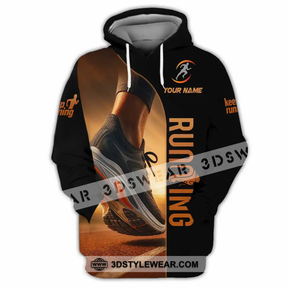 Unisex Shirt - Custom Running 3D Shirt - Hoodie / S - T-shirt