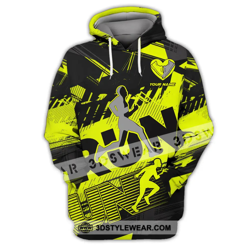 Unisex Shirt - Custom Running 3D Shirt - Hoodie / S - T-shirt