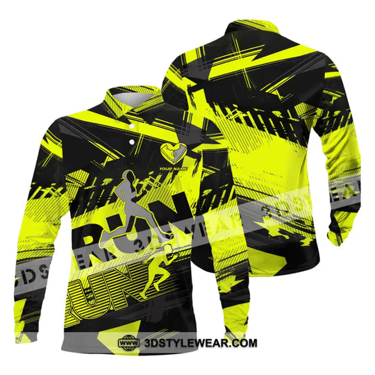 Unisex Shirt - Custom Running 3D Shirt style option 4