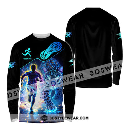 Unisex Shirt - Custom Running 3D Shirt - Long Sleeve Shirt / S - T-shirt