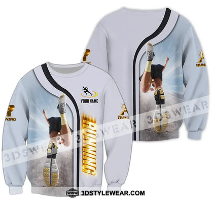 Unisex Shirt - Custom Running 3D Shirt - Long Sleeve / S - T-shirt