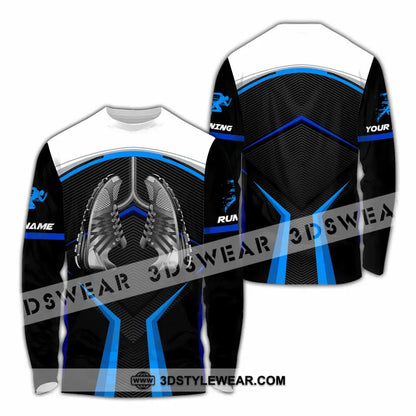 Unisex Shirt - Custom Running 3D Shirt - Long Sleeve Shirt / S - T-shirt