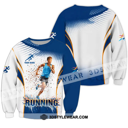 Unisex Shirt - Custom Running 3D Shirt - Long Sleeve / S - T-shirt