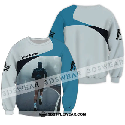 Unisex Shirt - Custom Running 3D Shirt - Long Sleeve / S - T-shirt