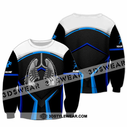 Unisex Shirt - Custom Running 3D Shirt - Long Sleeve / S - T-shirt