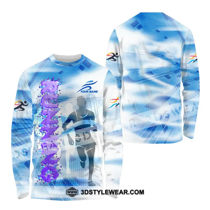 Unisex Shirt - Custom Running 3D Shirt - Long Sleeve Shirt / S - T-shirt