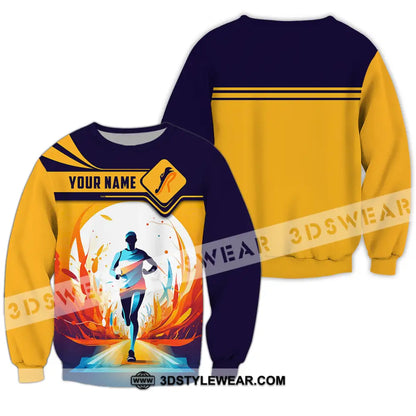 Unisex Shirt - Custom Running 3D Shirt - Long Sleeve / S - T-shirt