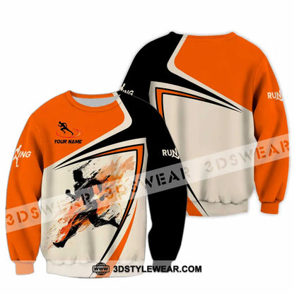 Unisex Shirt - Custom Running 3D Shirt - Long Sleeve / S - T-shirt