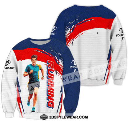 Unisex Shirt - Custom Running 3D Shirt - Long Sleeve / S - T-shirt
