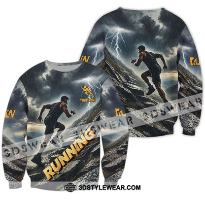 Unisex Shirt - Custom Running 3D Shirt - Long Sleeve / S - T-shirt