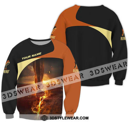 Unisex Shirt - Custom Running 3D Shirt - Long Sleeve / S - T-shirt
