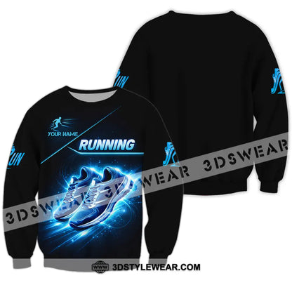 Unisex Shirt - Custom Running 3D Shirt - Long Sleeve / S - T-shirt