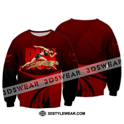 Unisex Shirt - Custom Running 3D Shirt - Long Sleeve / S - T-shirt