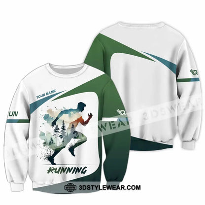 Unisex Shirt - Custom Running 3D Shirt - Long Sleeve / S - T-shirt