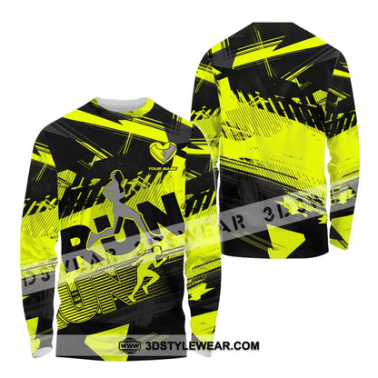 Unisex Shirt - Custom Running 3D Shirt - Long Sleeve Shirt / S - T-shirt
