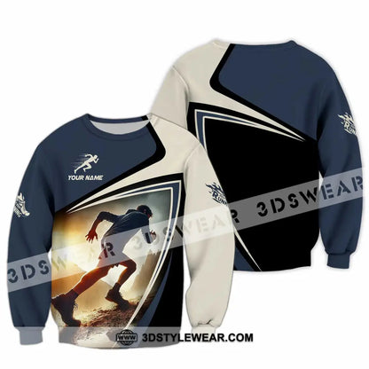 Unisex Shirt - Custom Running 3D Shirt - Long Sleeve / S - T-shirt