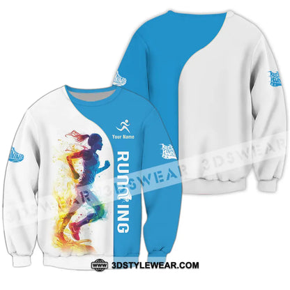 Unisex Shirt - Custom Running 3D Shirt - Long Sleeve / S - T-shirt