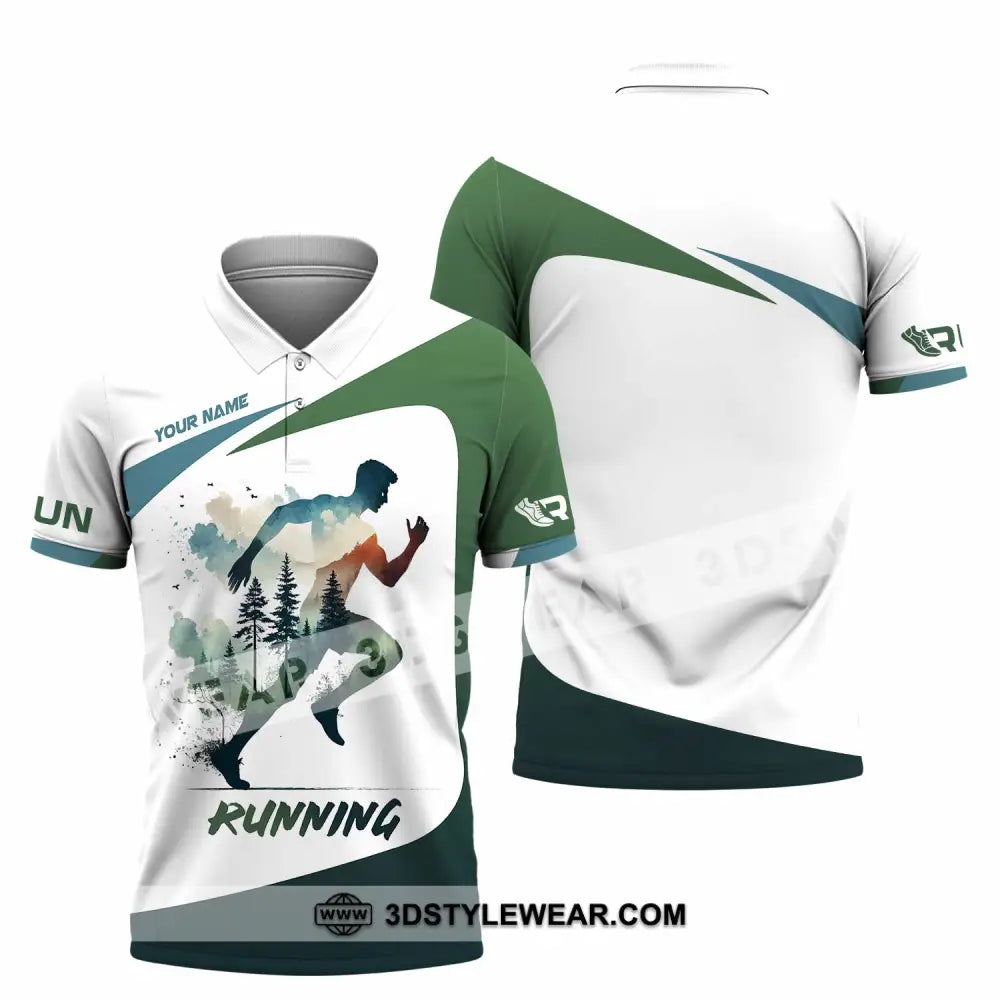 Unisex Shirt - Custom Running 3D Shirt - Polo Shirt / S - T-shirt
