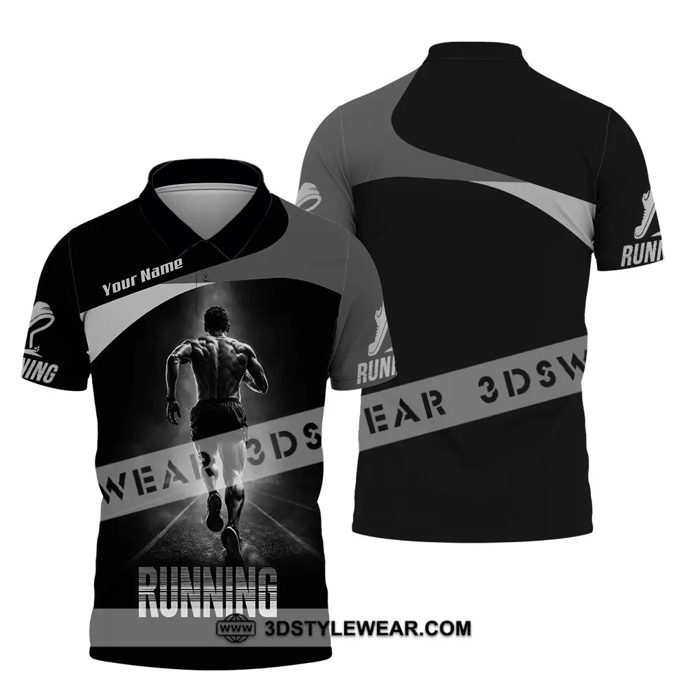 Unisex Shirt - Custom Running 3D Shirt - Polo Shirt / S - T-shirt