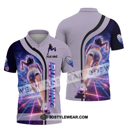 Unisex Shirt - Custom Running 3D Shirt - Polo Shirt / S - T-shirt