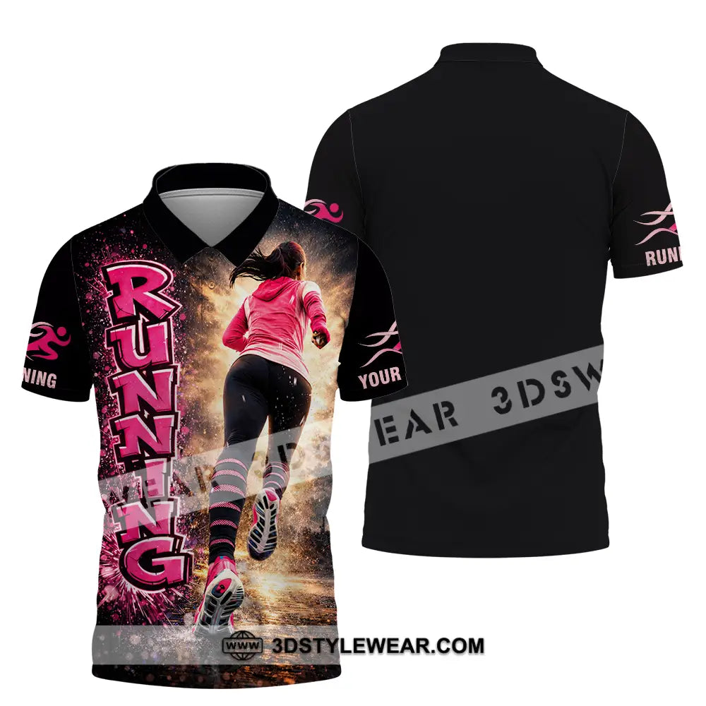 Unisex Shirt - Custom Running 3D Shirt - Polo Shirt / S - T-shirt