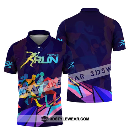 Unisex Shirt - Custom Running 3D Shirt - Polo Shirt / S - T-shirt
