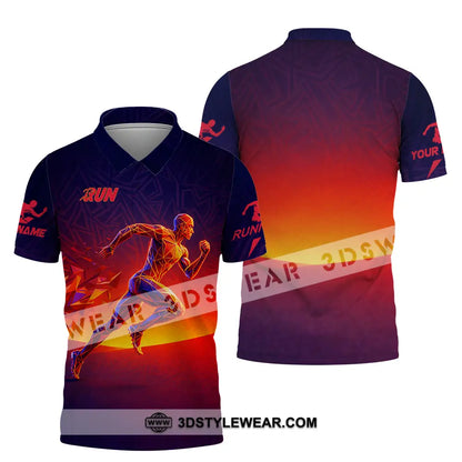 Unisex Shirt - Custom Running 3D Shirt - Polo Shirt / S - T-shirt