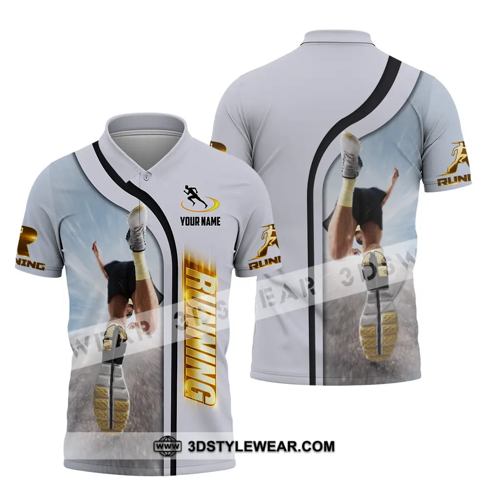 Unisex Shirt - Custom Running 3D Shirt - Polo Shirt / S - T-shirt