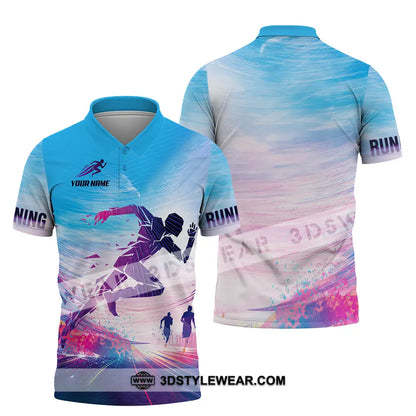 Unisex Shirt - Custom Running 3D Shirt - Polo Shirt / S - T-shirt