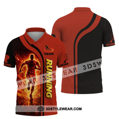Unisex Shirt - Custom Running 3D Shirt - Polo Shirt / S - T-shirt