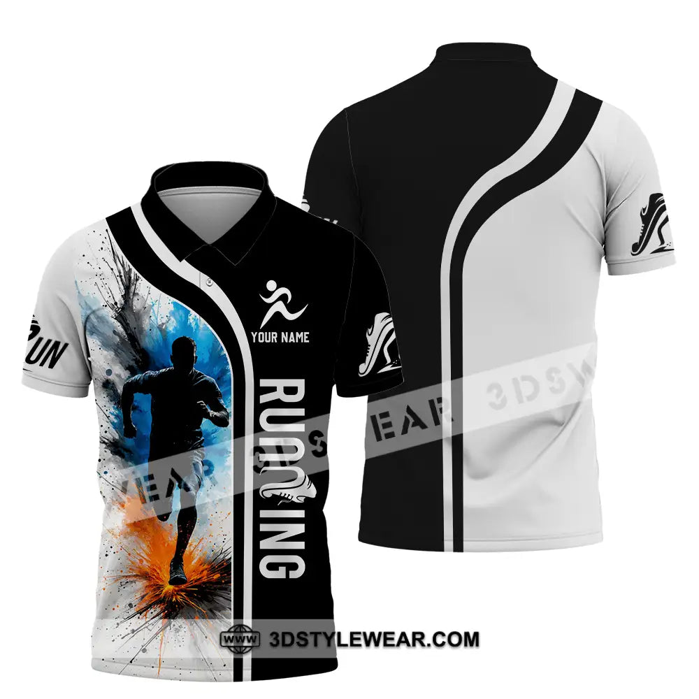 Unisex Shirt - Custom Running 3D Shirt - Polo Shirt / S - T-shirt