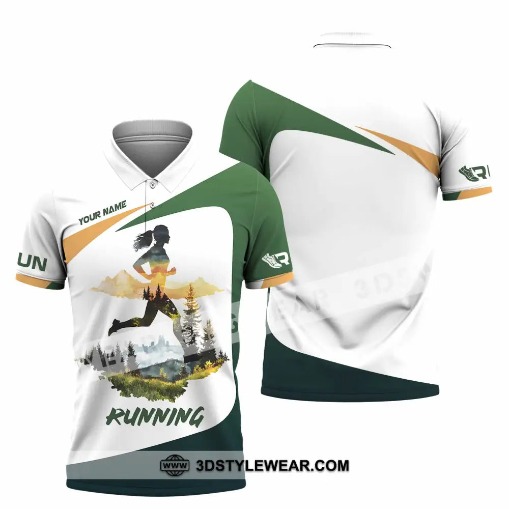 Unisex Shirt - Custom Running 3D Shirt - Polo Shirt / S - T-shirt