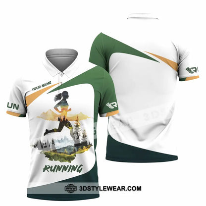 Unisex Shirt - Custom Running 3D Shirt - Polo Shirt / S - T-shirt