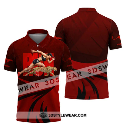 Unisex Shirt - Custom Running 3D Shirt - Polo Shirt / S - T-shirt