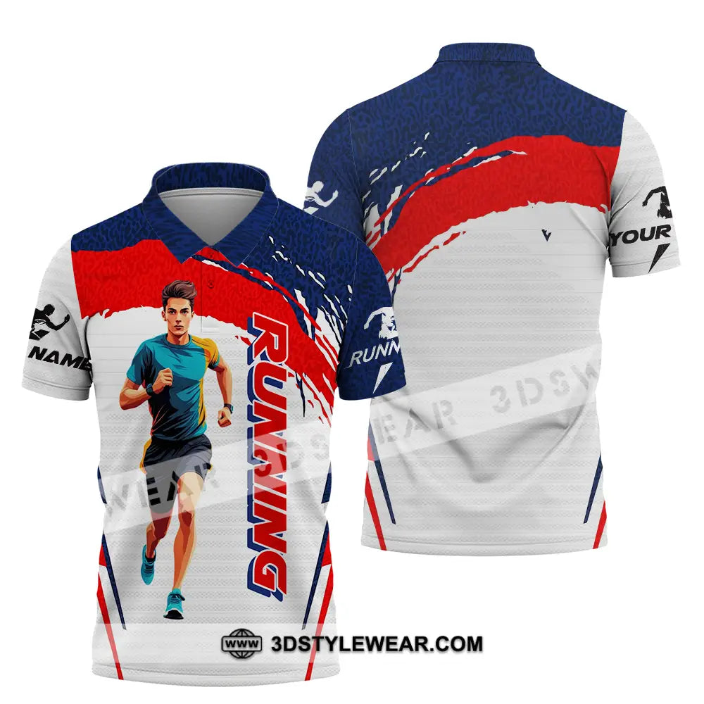 Unisex Shirt - Custom Running 3D Shirt - Polo Shirt / S - T-shirt