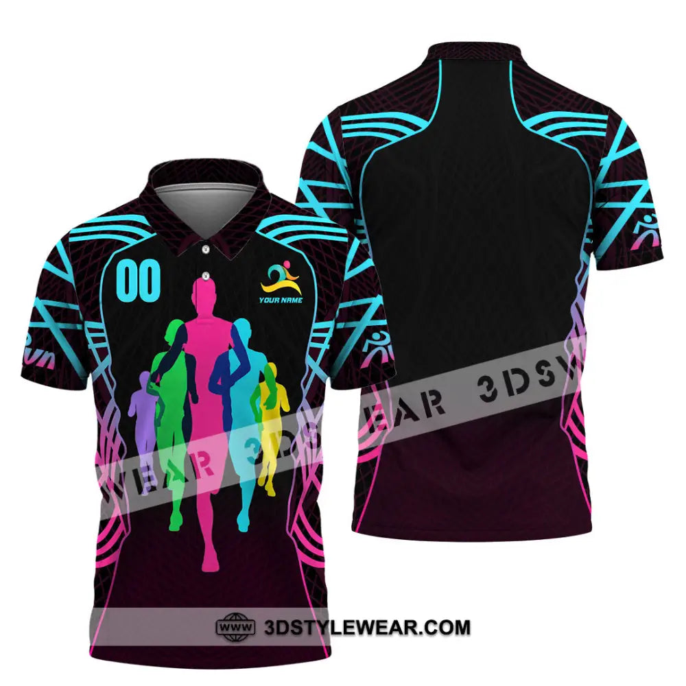 Unisex Shirt - Custom Running 3D Shirt - Polo Shirt / S - T-shirt
