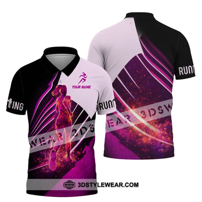Unisex Shirt - Custom Running 3D Shirt - Polo Shirt / S - T-shirt