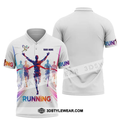 Unisex Shirt - Custom Running 3D Shirt - Polo Shirt / S - T-shirt