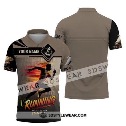 Unisex Shirt - Custom Running 3D Shirt - Polo Shirt / S - T-shirt